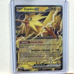 Zapdos ex 145/165 - Scarlet & Violet - 151 - Pokemon TCG